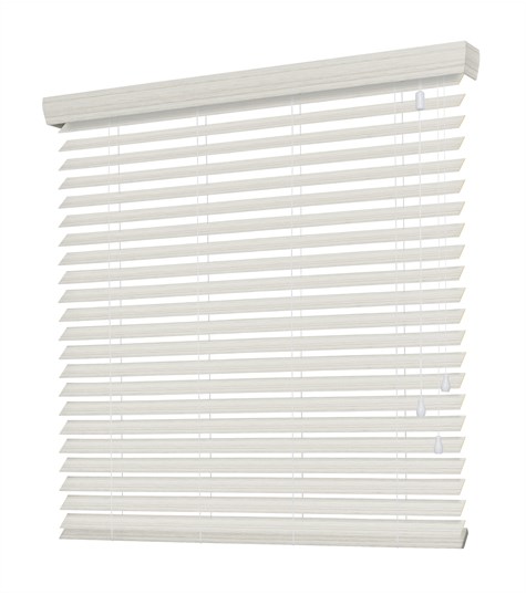 Witte PVC Jaloezie 50mm