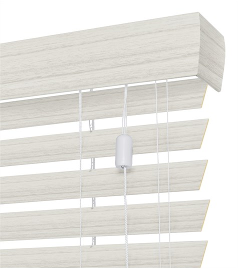 PVC Jaloezie 50mm (White Wash 6957)