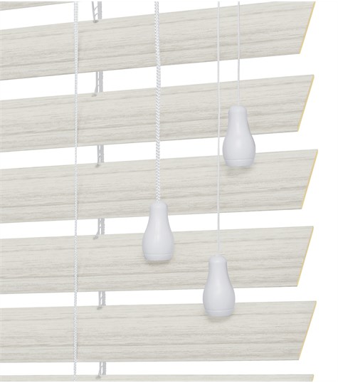 Witte PVC Jaloezie Op Maat
