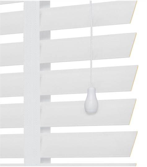 Witte PVC Jaloezie Deco Op Maat