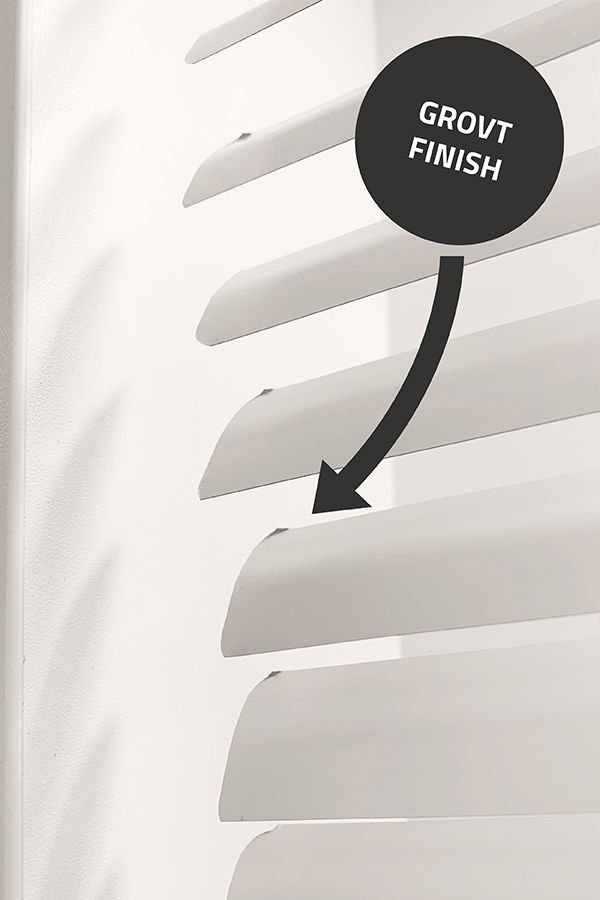 Eksempel rå finish