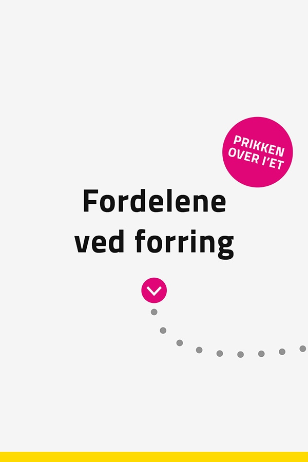 Fordelene ved foer