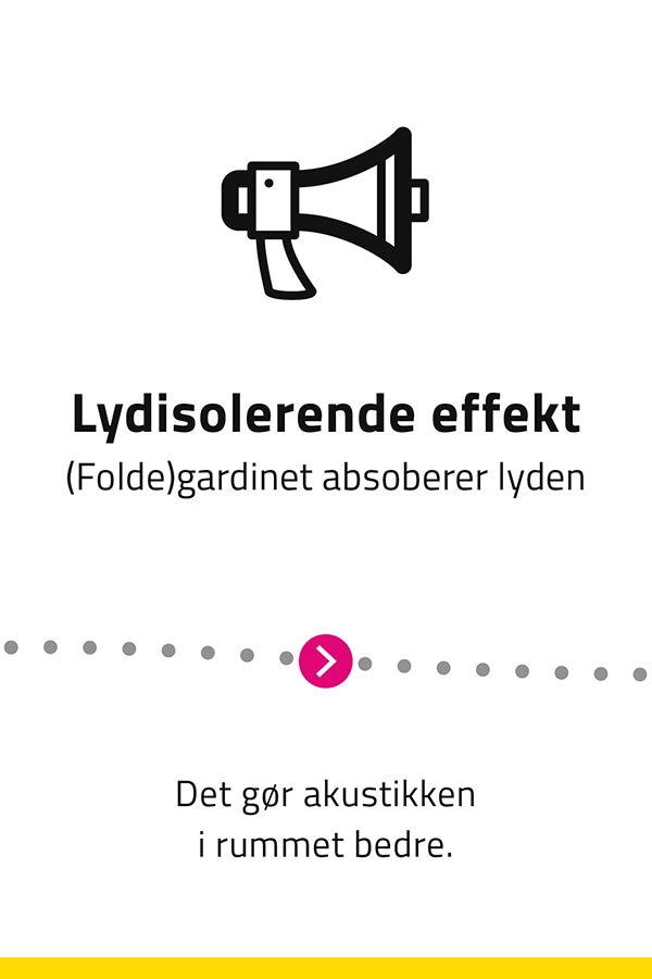 Virker lyddæmpende