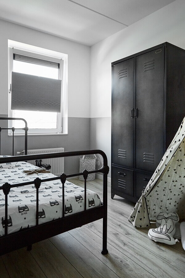 Plisségardin børneværelse