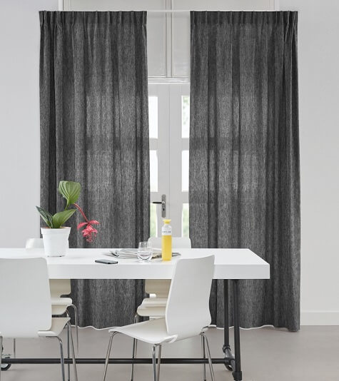 Voile Sorte transparente gardiner