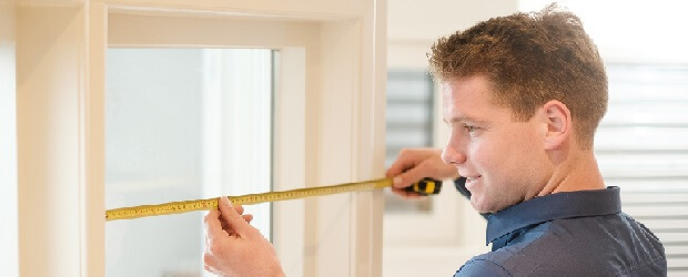 Opmåling gardiner