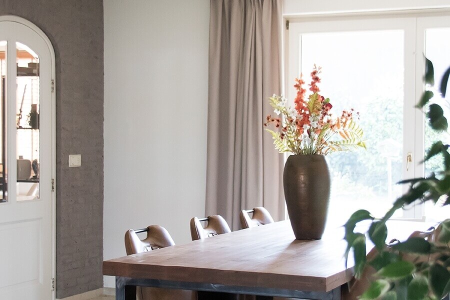 Raamdecoratie schoonmaken